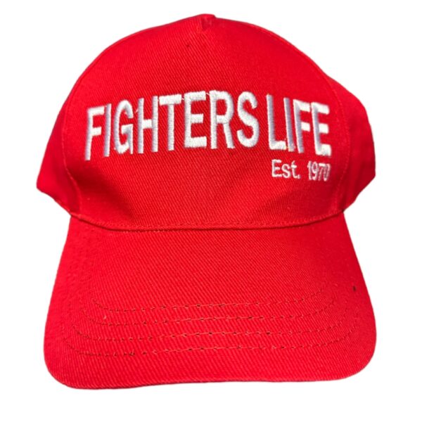 Fighter’s Life Red Baseball Cap