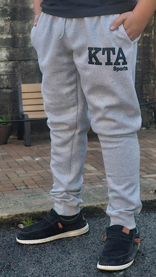 Grey KTA sports Sweatpants